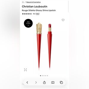 Christian Louboutin Rouge Stiletto Glossy Shine Lipstick